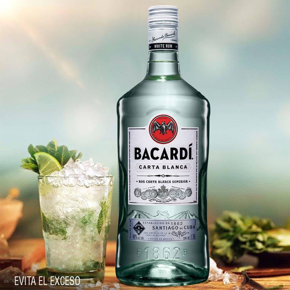 RON BACARDI BLANCO 1750 ML