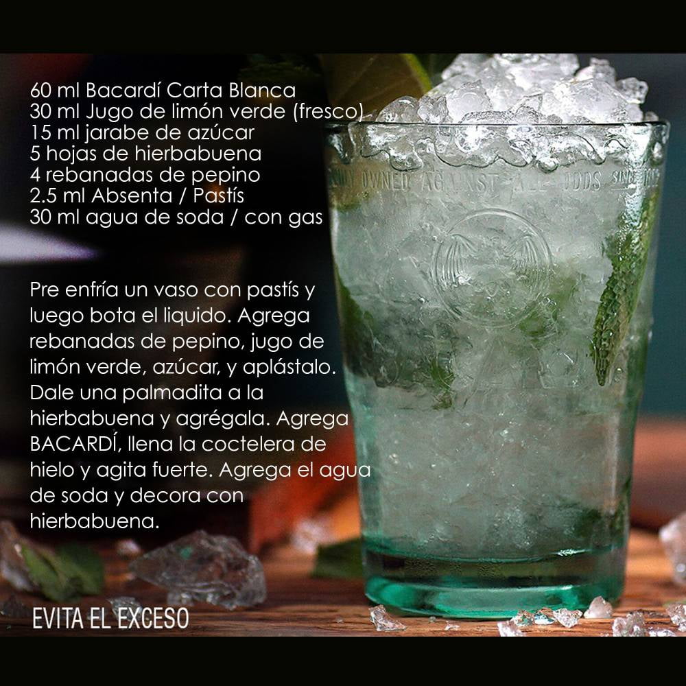 RON BACARDI BLANCO 1750 ML
