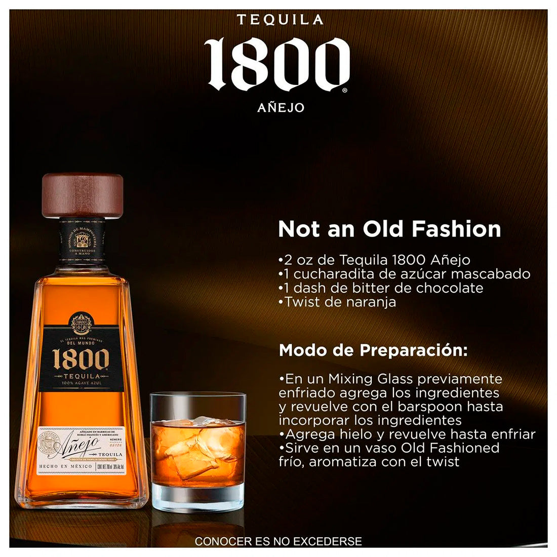 TEQUILA 1800 AÑEJO 700 ml