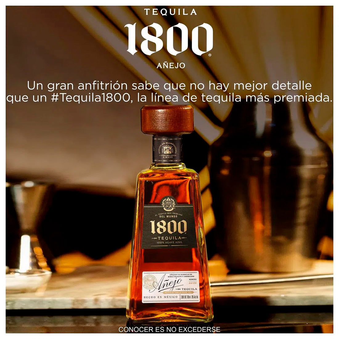 TEQUILA 1800 AÑEJO 700 ml