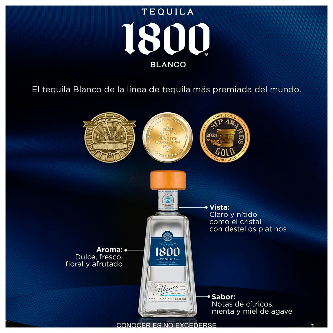 TEQUILA 1800 BLANCO 700 ml