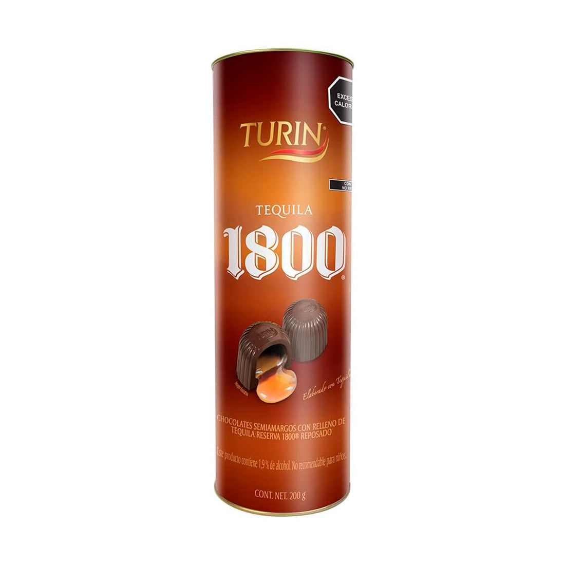 CHOCOLATE TURIN TEQUILA 1800 200 gr