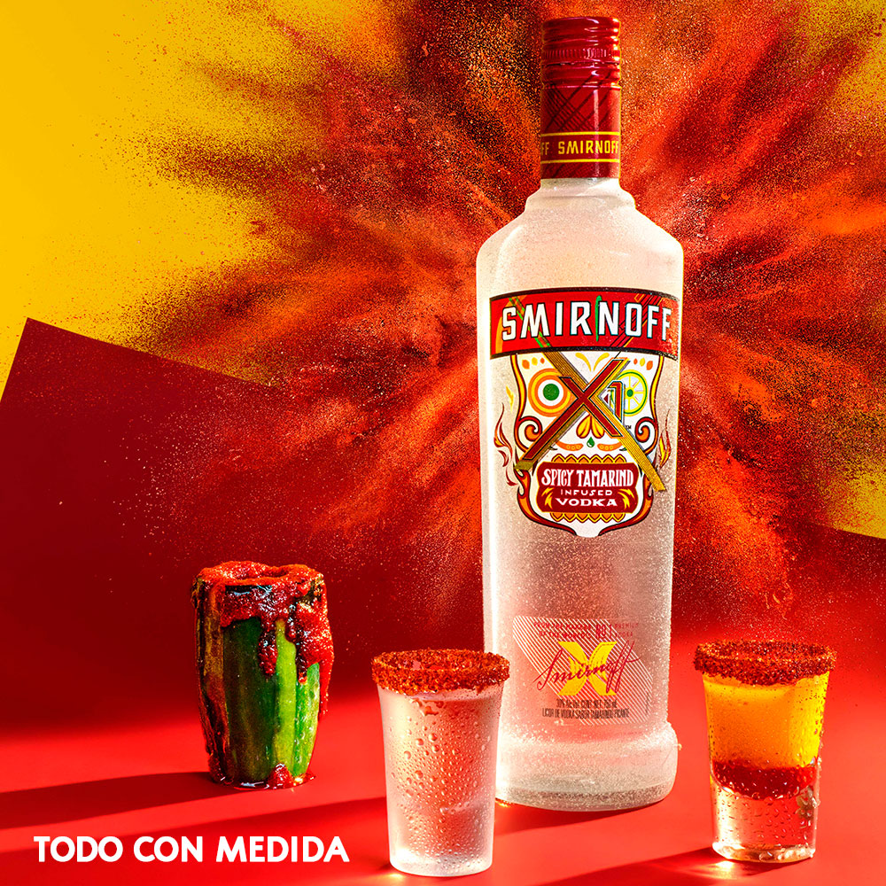 VODKA SMIRNOFF X1 SPICY TAMARINDO 750 ml