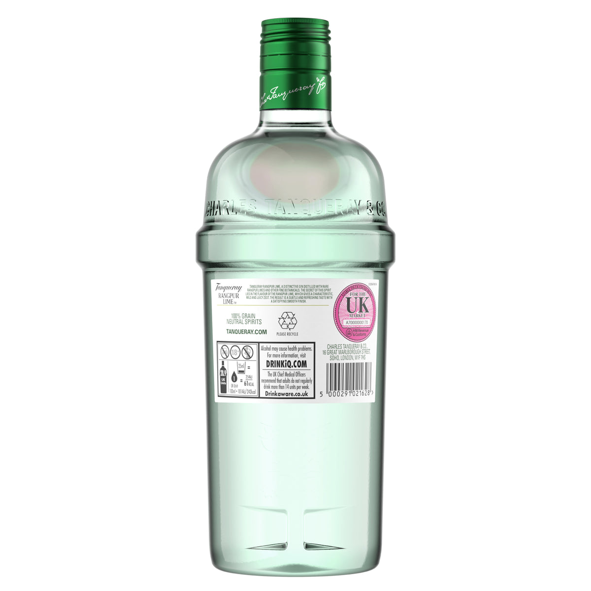 GINEBRA TANQUERAY RANGPUR 750 ml