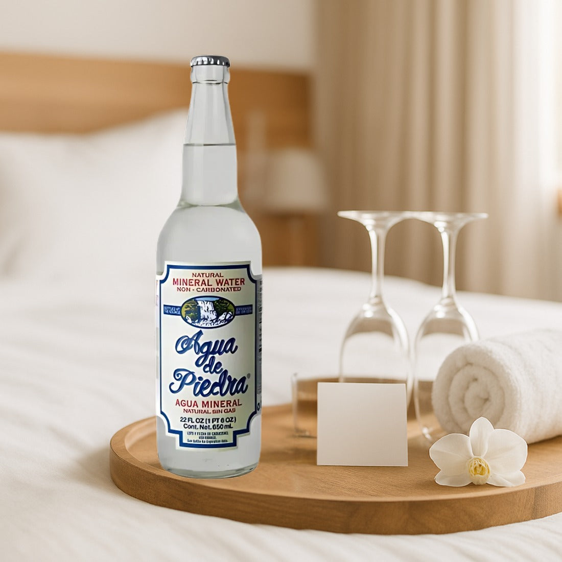 AGUA DE PIEDRA SIN GAS 650 ML (CAJA DE 12 PIEZAS)