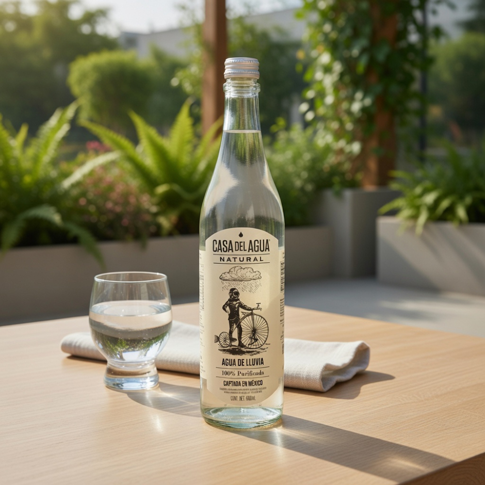 AGUA NATURAL CASA DEL AGUA 600 ML (12 PIEZAS)