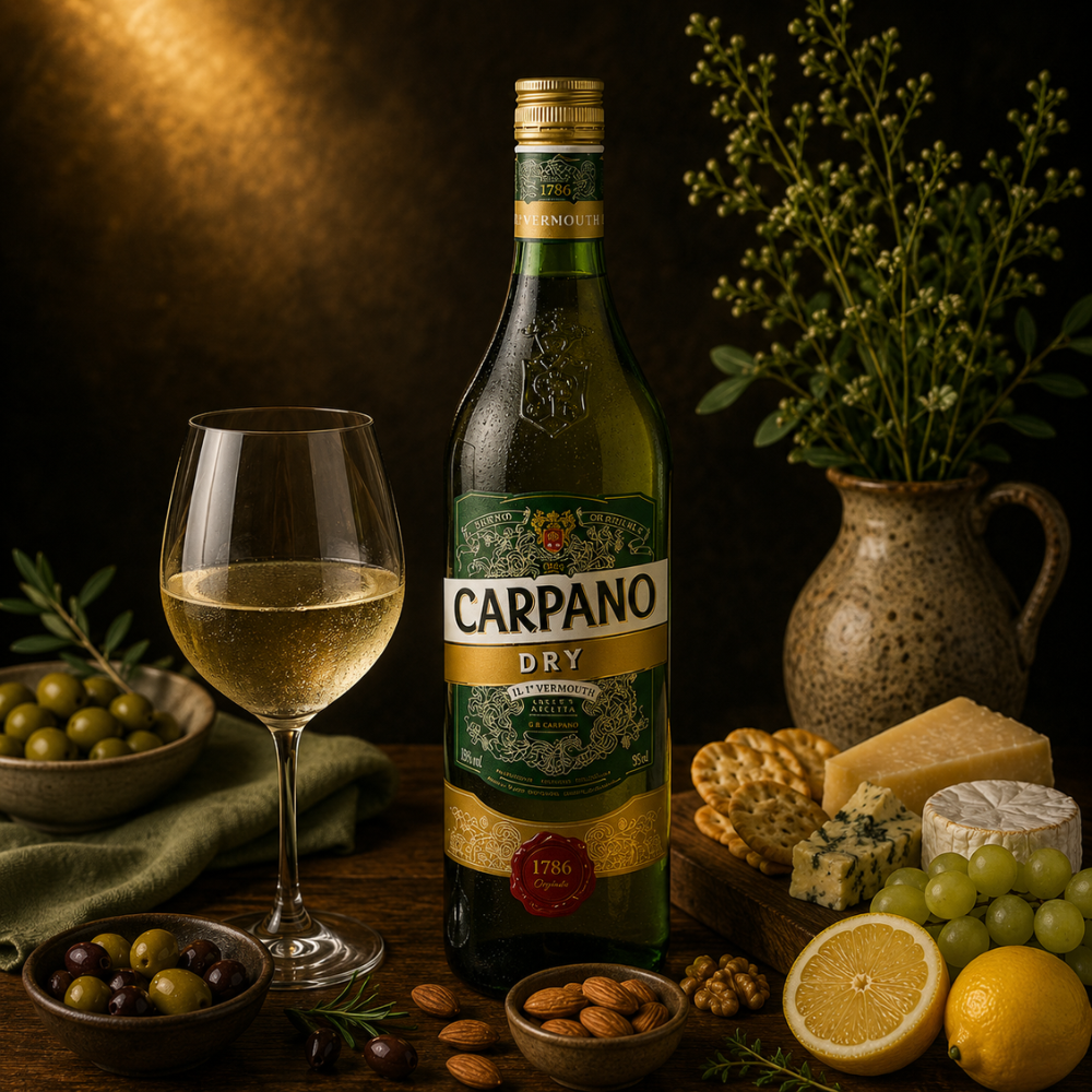 APERITIVO VERMOUTH CARPANO DRY 1000 ML