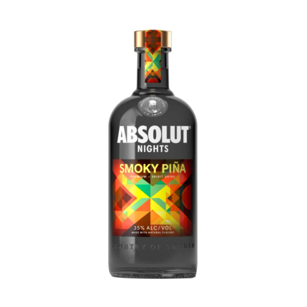 VODKA ABSOLUT SMOKY PIÑA 700 ML