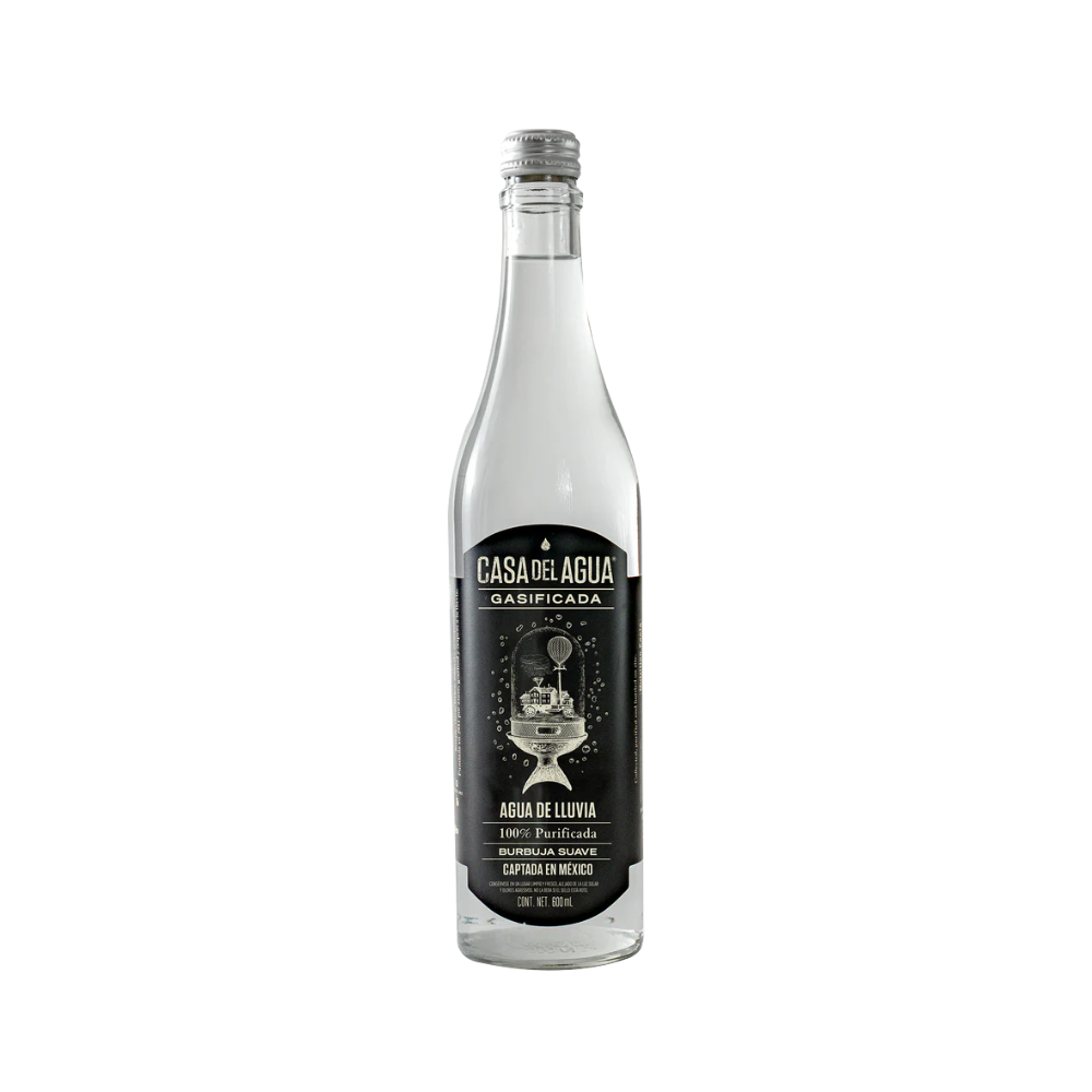 AGUA GASIFICADA CASA DEL AGUA 600 ML (12 PIEZAS)