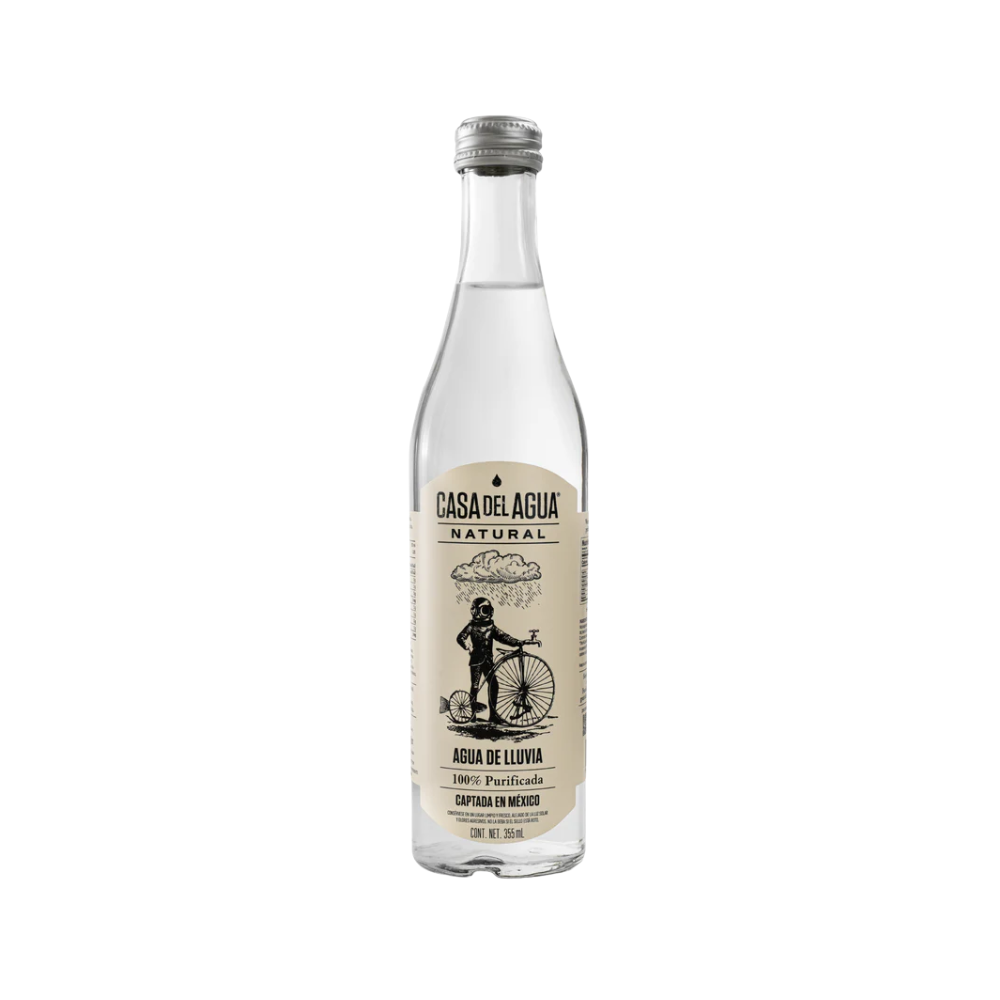 AGUA NATURAL CASA DEL AGUA 355 ML (12 PIEZAS)