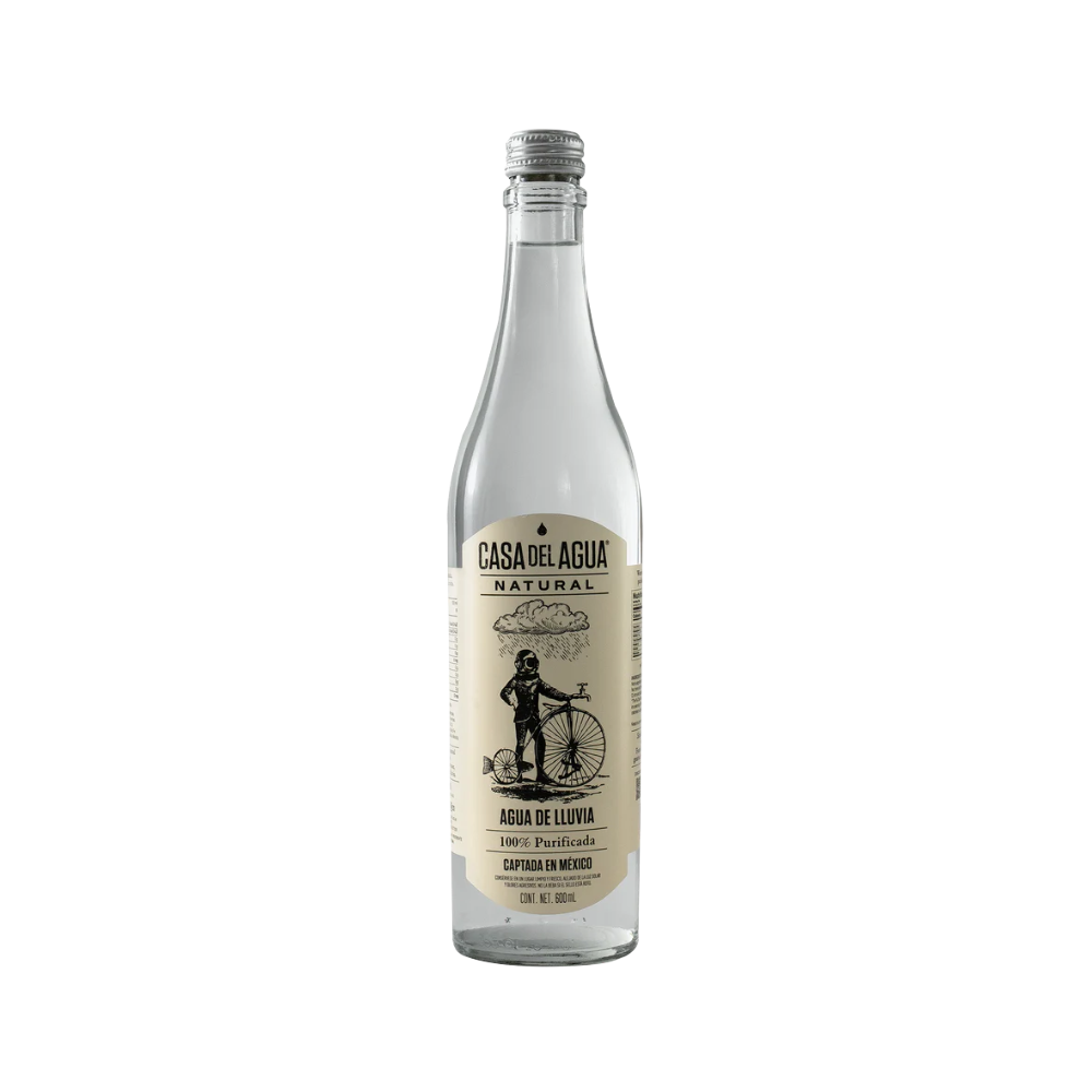 AGUA NATURAL CASA DEL AGUA 600 ML (12 PIEZAS)