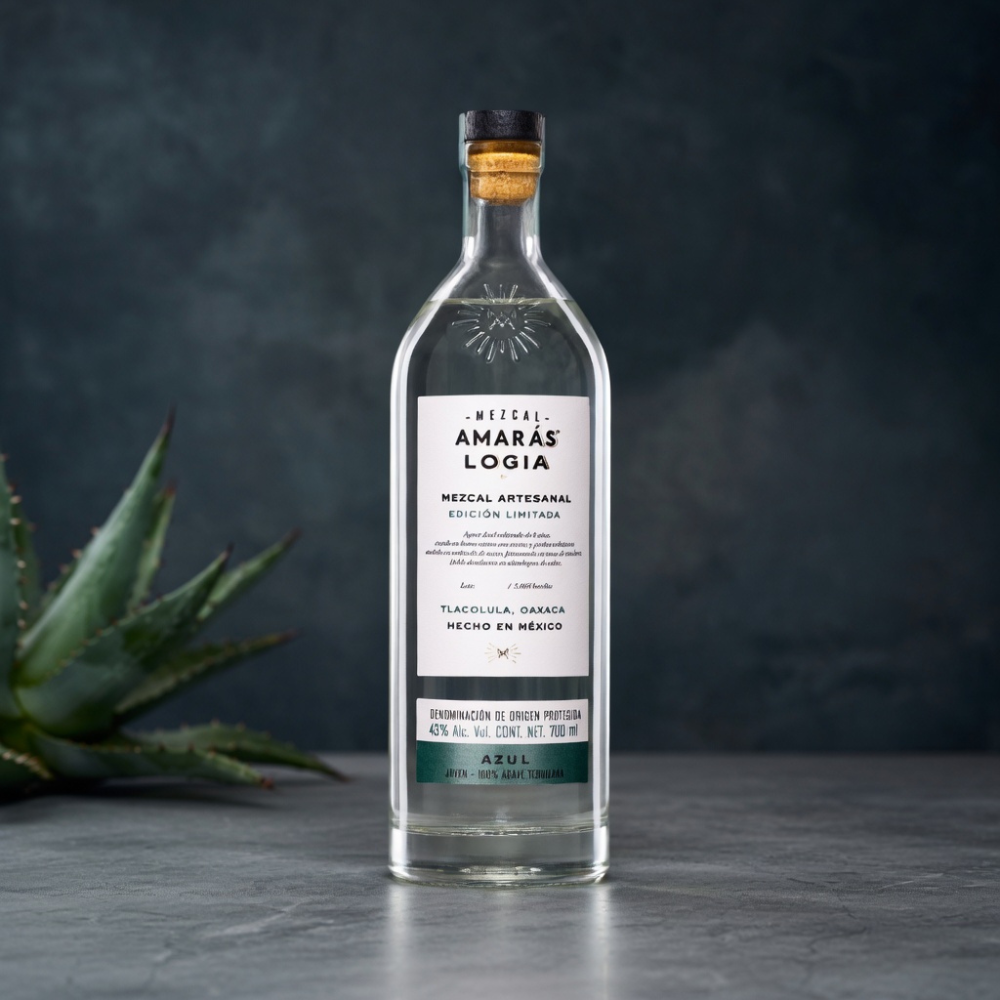 MEZCAL AMARÁS LOGIA AZUL 700 ML