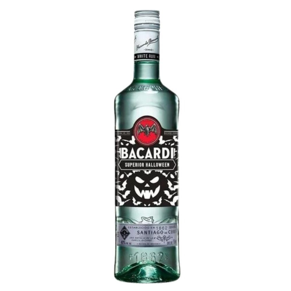 RON BACARDI BLANCO EDICIÓN HALLOWEEN COMBO 3 BOTELLAS