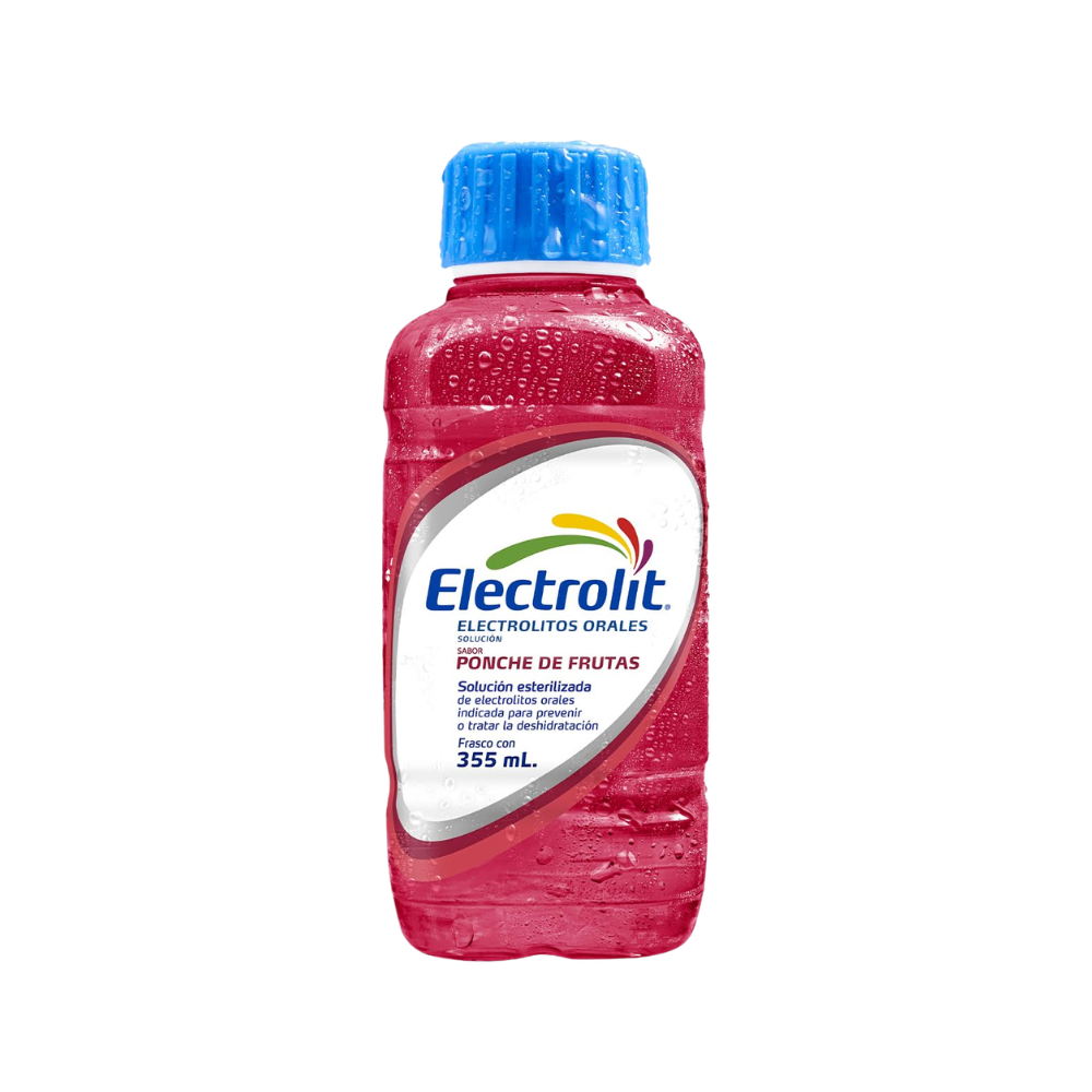 BEBIDA HIDRATANTE ELECTROLIT PONCHE DE FRUTAS 355 ML (CAJA 30 PIEZAS)