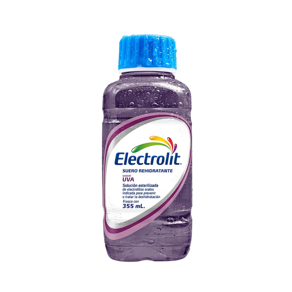 BEBIDA HIDRATANTE ELECTROLIT UVA 355 ML (CAJA 30 PIEZAS)