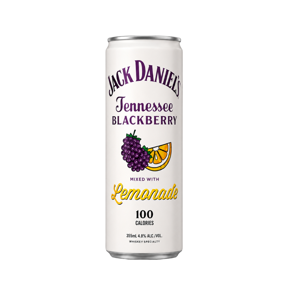BEBIDA PREPARADA JACK DANIEL'S BLACKBERRY LEMONADE 473 ML (24 PIEZAS)