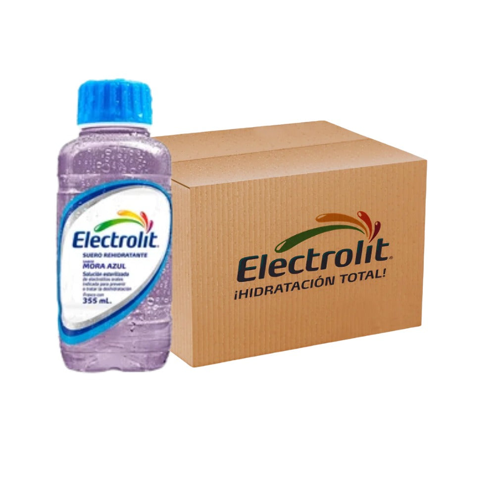 BEBIDA HIDRATANTE ELECTROLIT MORA AZUL 355 ML (30 PIEZAS)