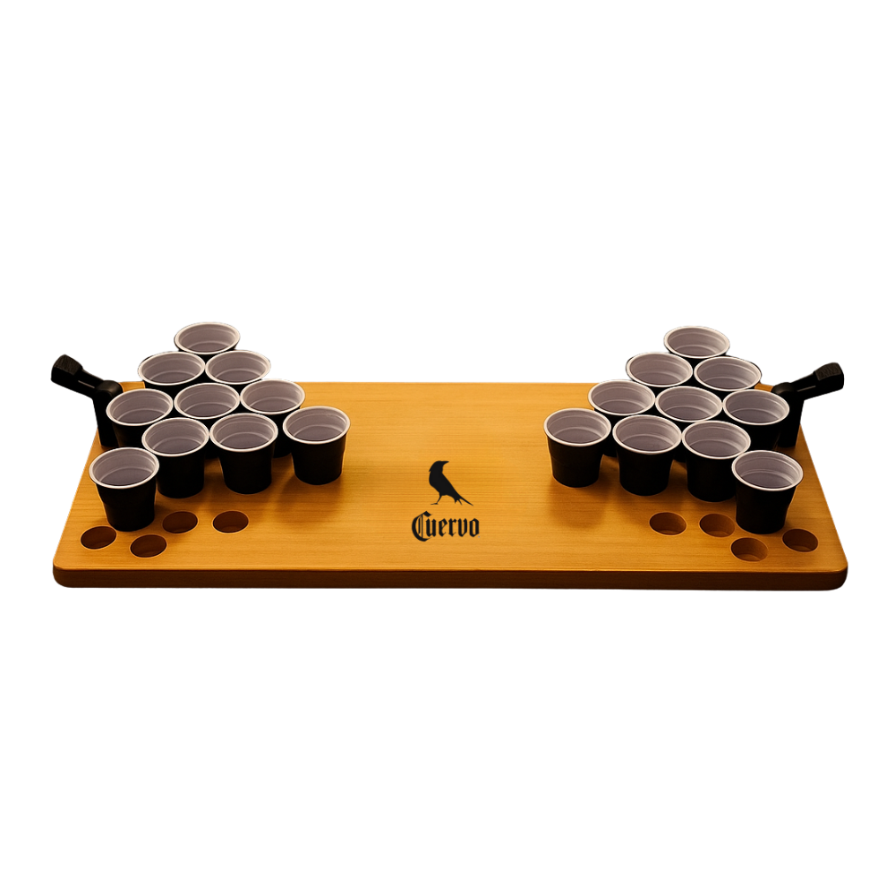 BEER PONG CUERVO + MEZCAL 400 CONEJOS TOBALA 750 ML