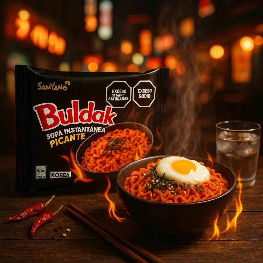 BULDAK RAMEN DE POLLO PICANTE 140 GR.