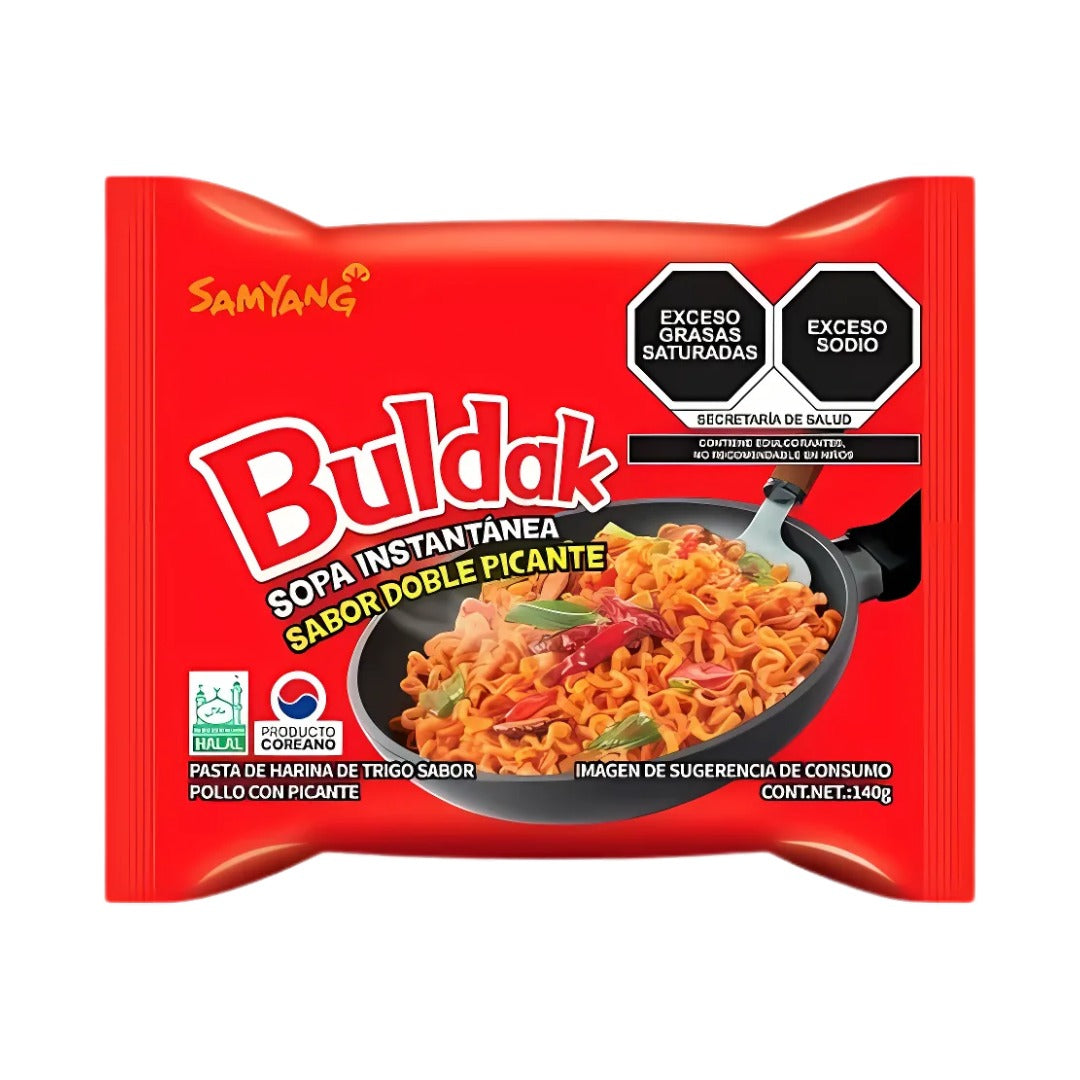 BULDAK RAMEN DE POLLO EXTRA PICANTE 140 GR.