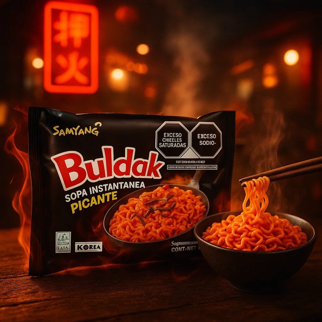 BULDAK RAMEN DE POLLO PICANTE 140 GR.