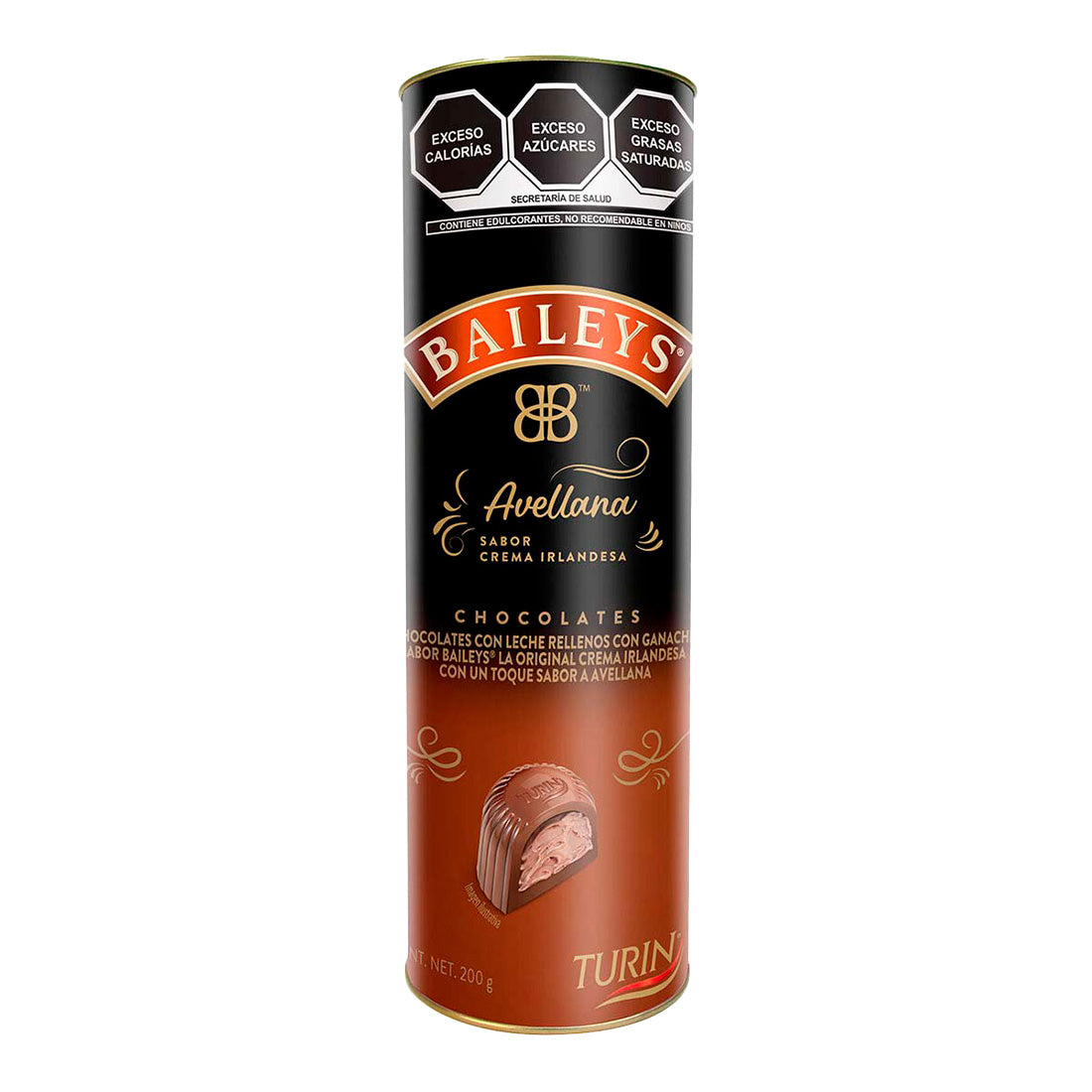 CHOCOLATE TURIN BAILEYS Y AVELLANA 200 gr