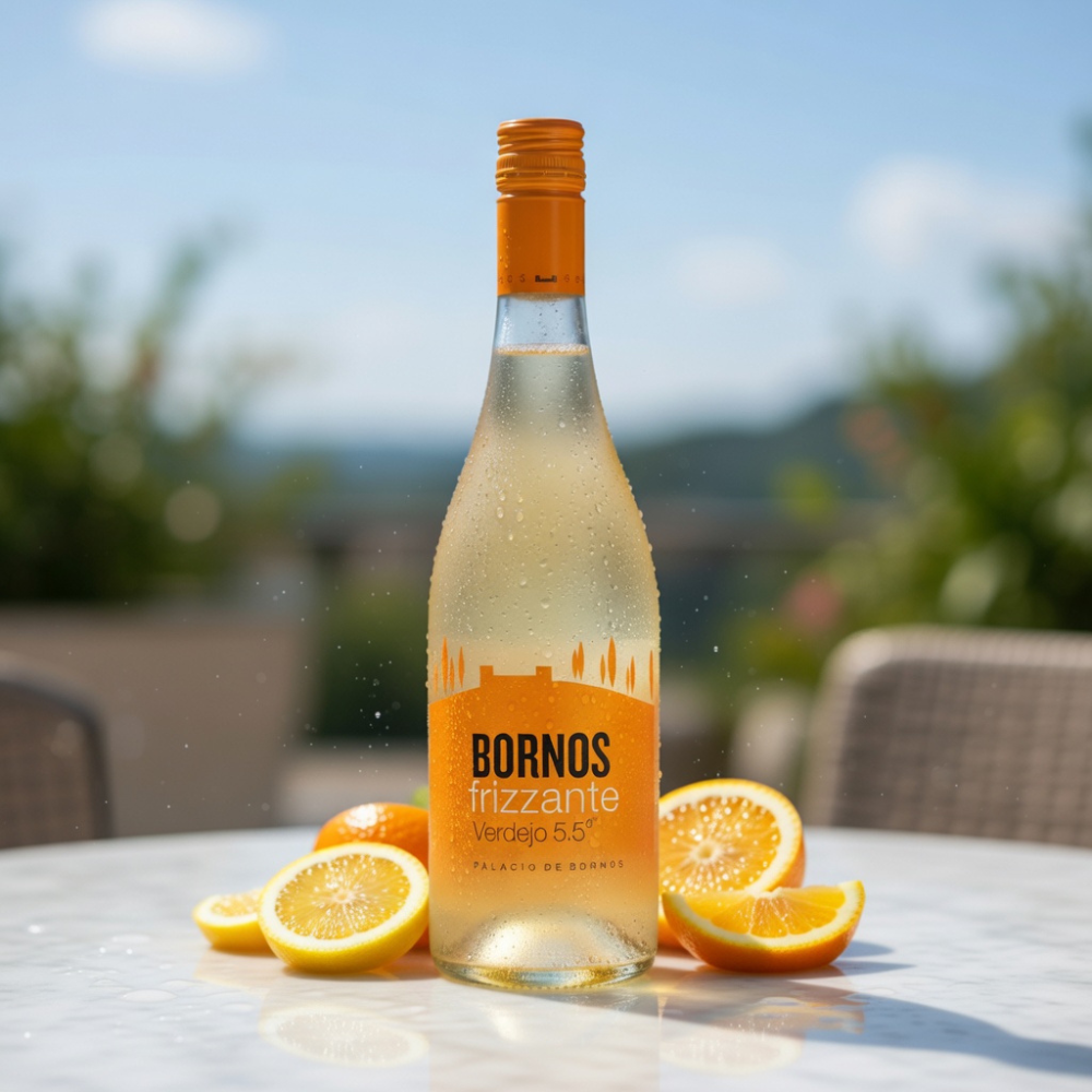 VINO BLANCO BORNOS FRIZZANTE VERDEJO 750 ML