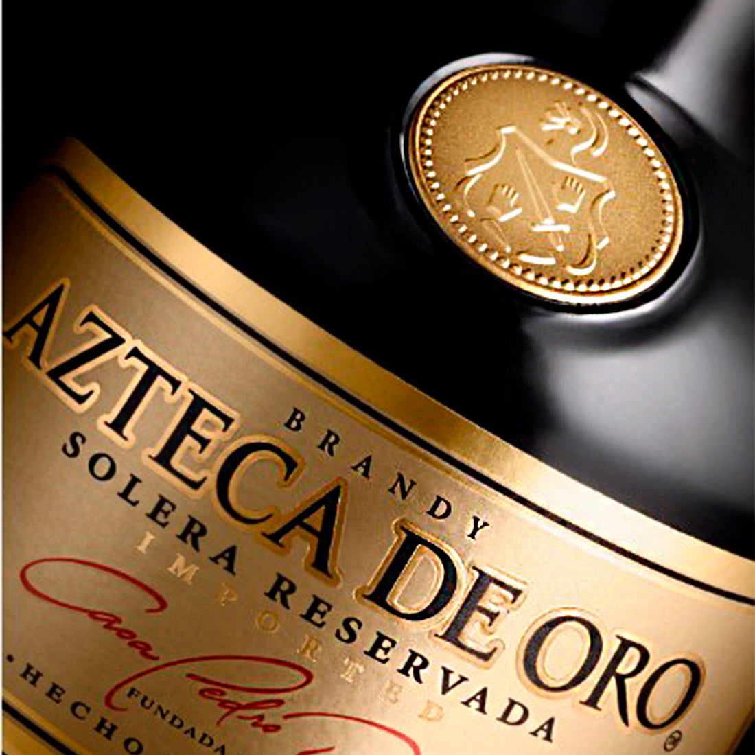 BRANDY AZTECA DE ORO 700 ML