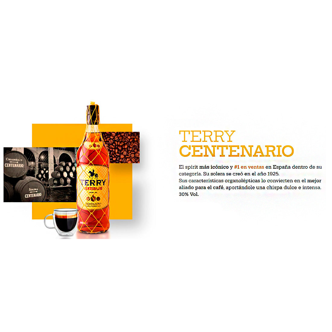 BRANDY TERRY CENTENARIO 700 ML