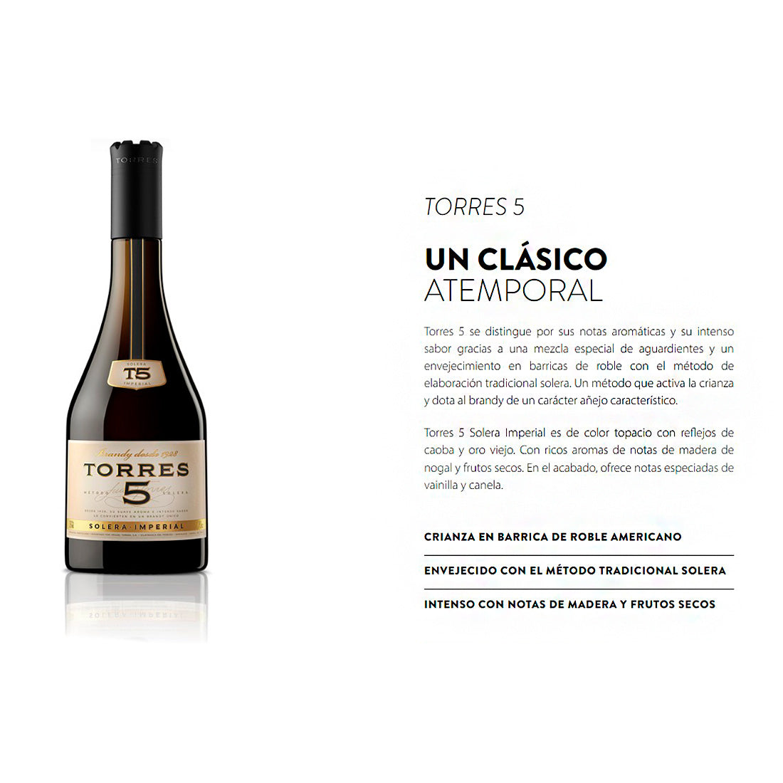 BRANDY TORRES 5 de 700 ML