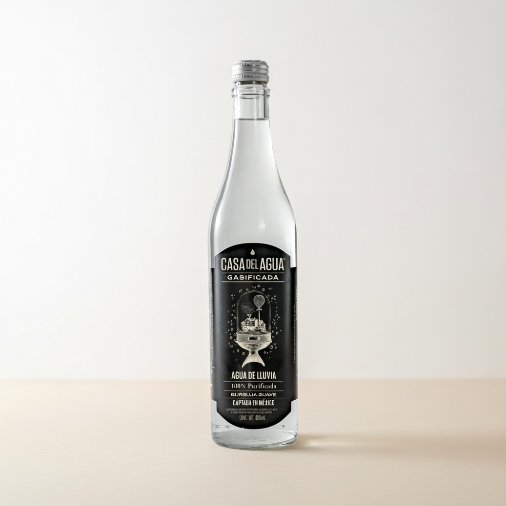 AGUA GASIFICADA CASA DEL AGUA 600 ML (12 PIEZAS)