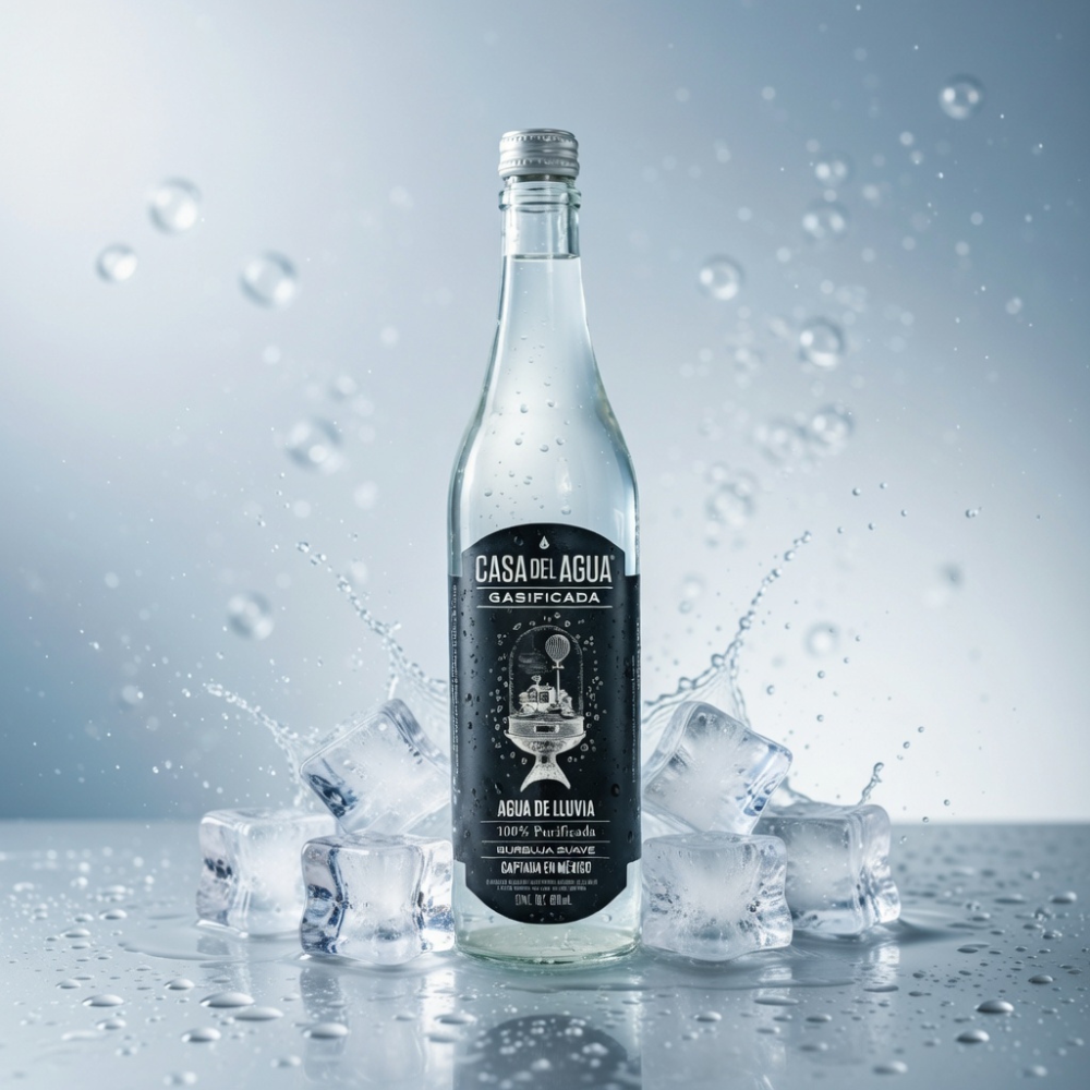 AGUA GASIFICADA CASA DEL AGUA 600 ML (12 PIEZAS)