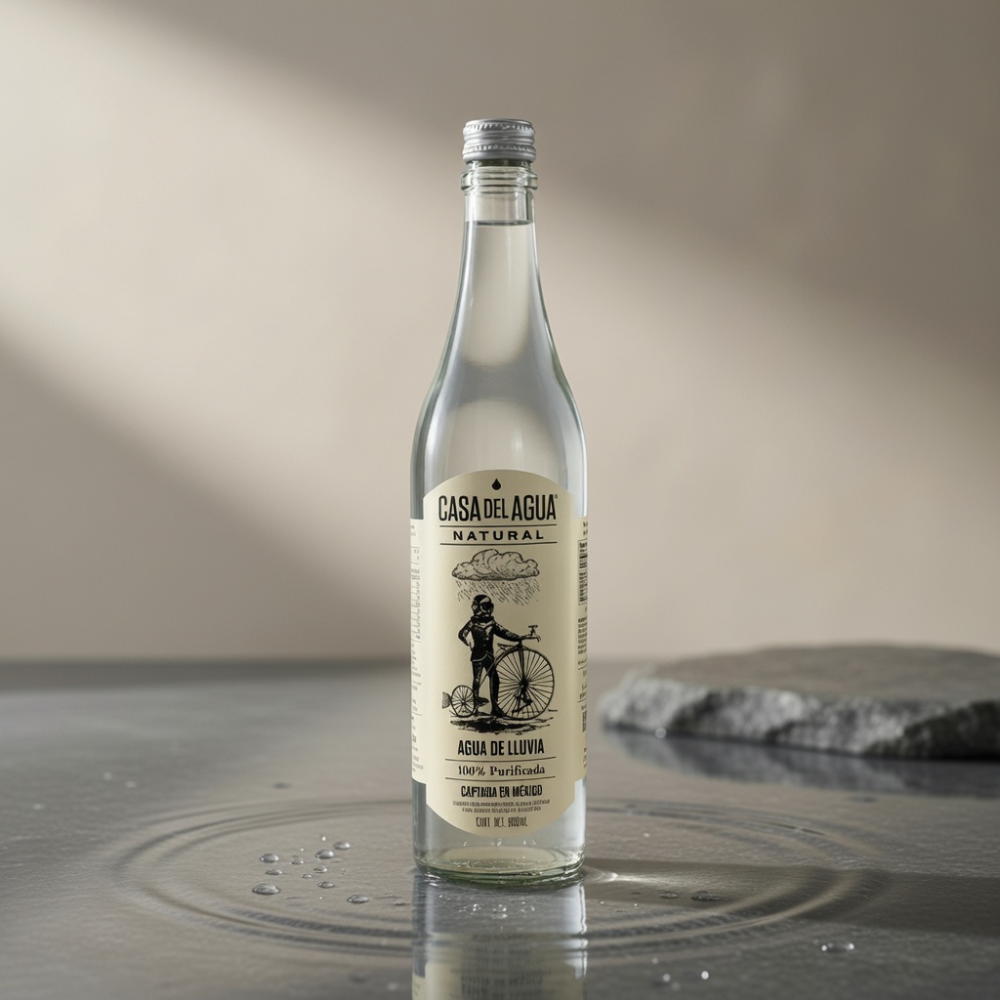 AGUA NATURAL CASA DEL AGUA 600 ML (12 PIEZAS)