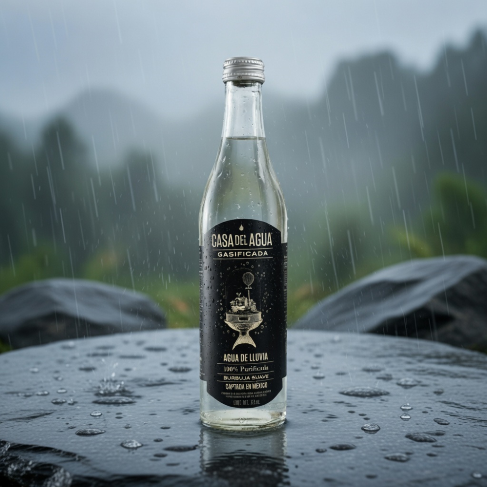 AGUA GASIFICADA CASA DEL AGUA 355 ML (12 PIEZAS)