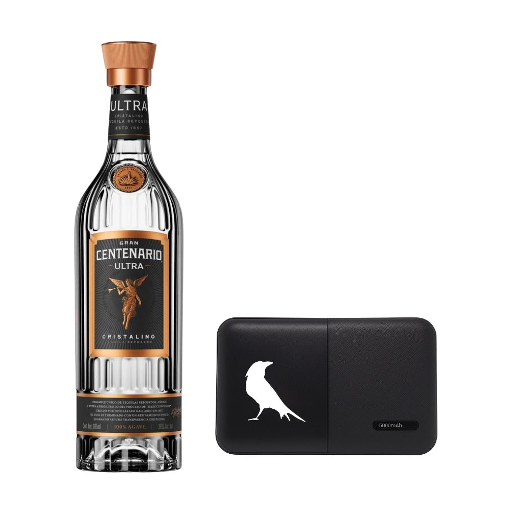 TEQUILA GRAN CENTENARIO ULTRA 695 ML + POWER BANK CUERVO DE REGALO