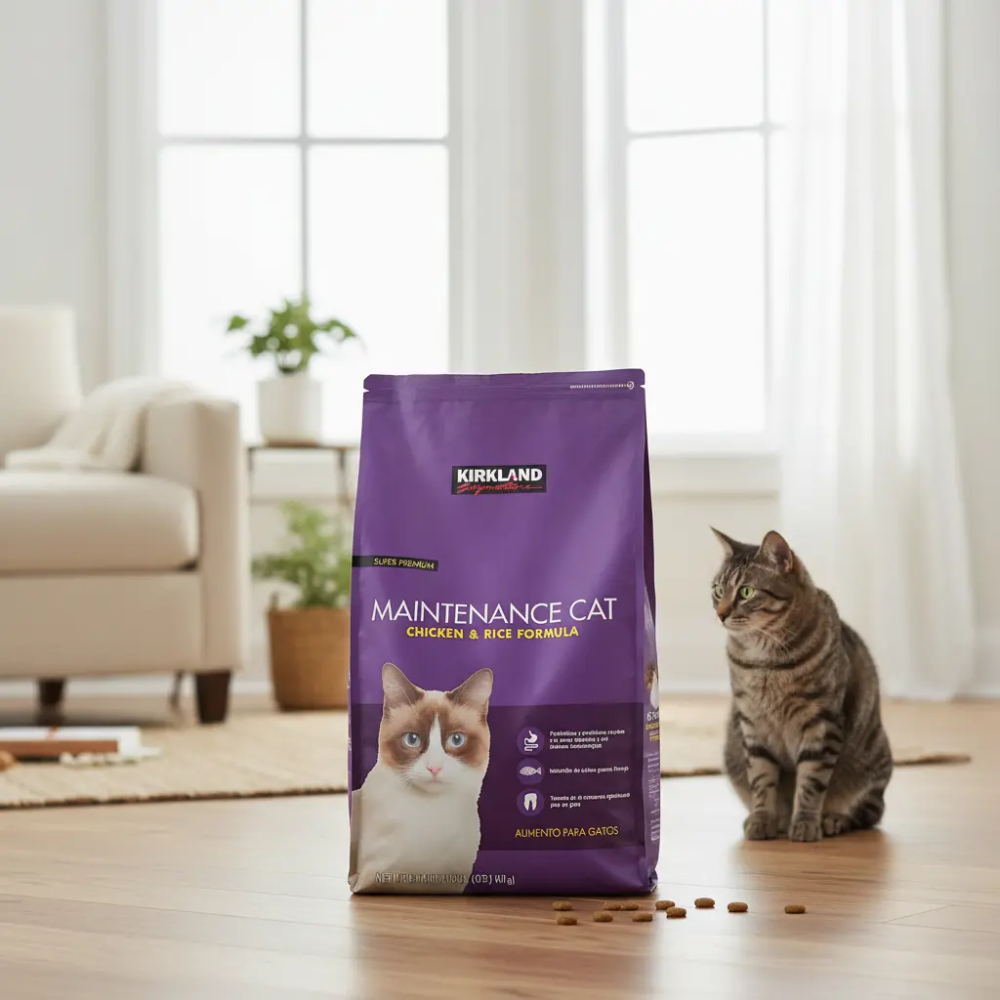 ALIMENTO PARA GATO KIRKLAND SIGNATURE CON POLLO Y ARROZ 11.3 KG