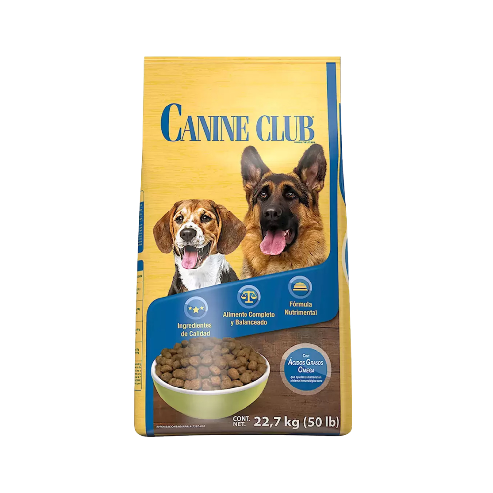 ALIMENTO PARA PERRO CANINE CLUB 22.7 KG