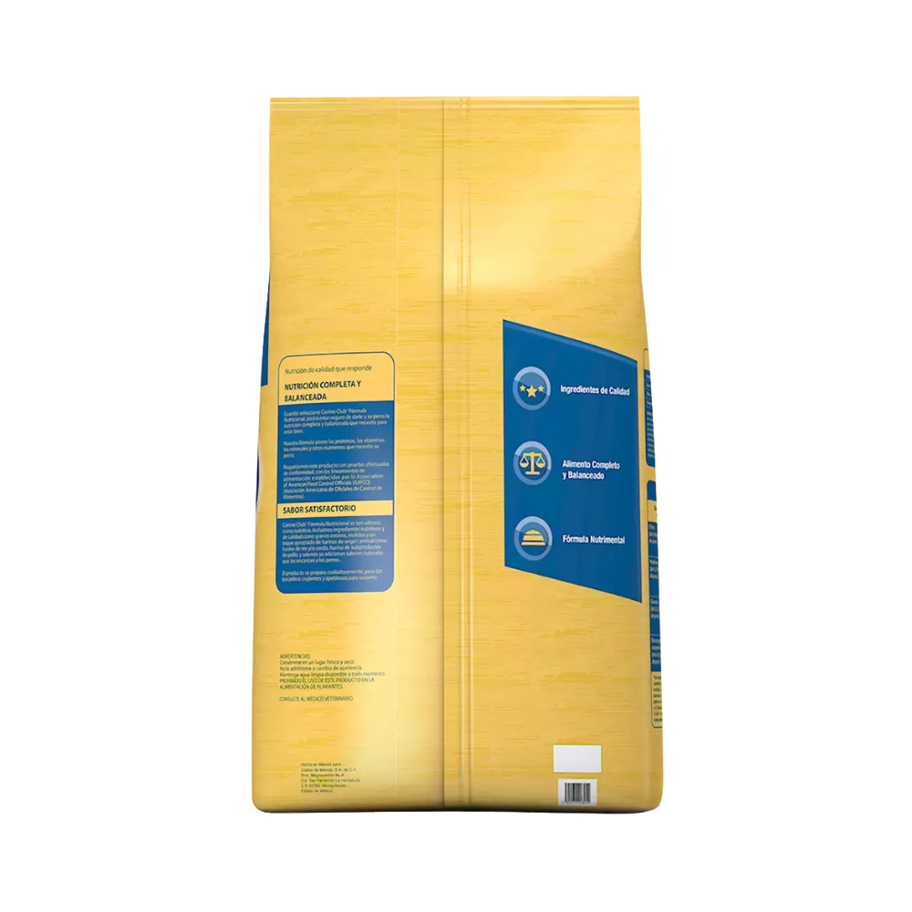 ALIMENTO PARA PERRO CANINE CLUB 22.7 KG