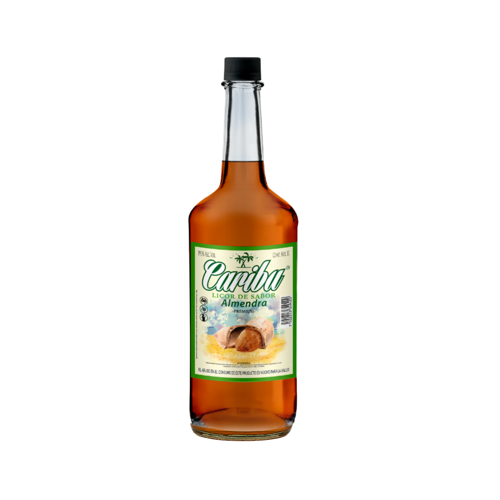 LICOR CARIBU ALMENDRA 1000ML