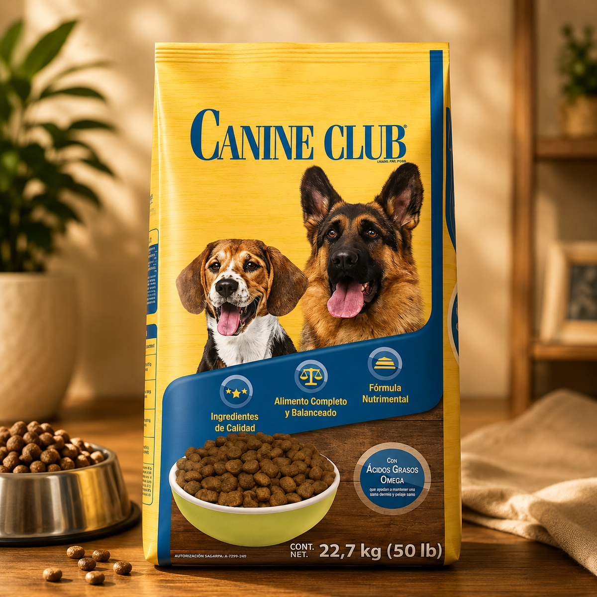 ALIMENTO PARA PERRO CANINE CLUB 22.7 KG