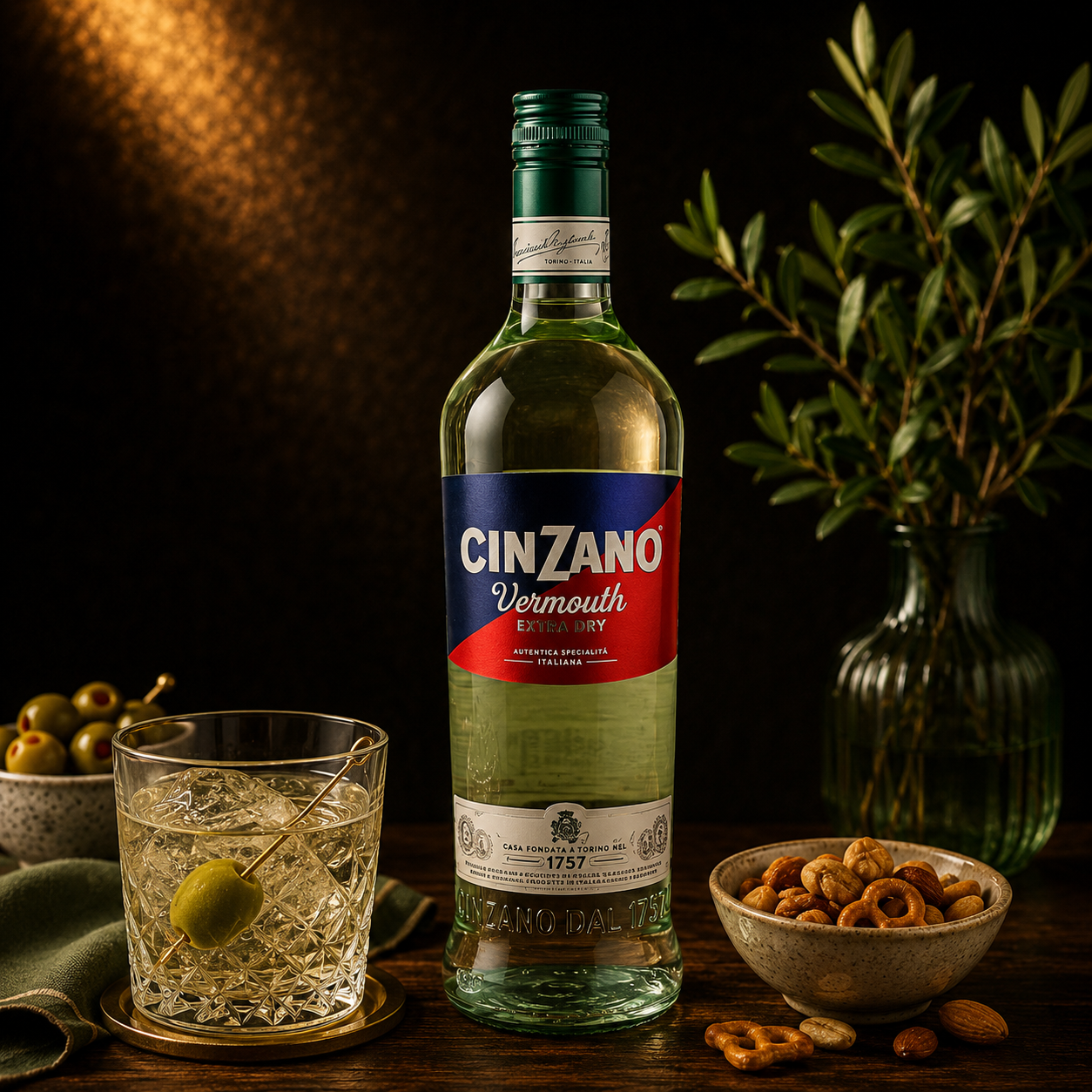 APERITIVO VERMOUTH CINZANO EXTRA DRY 750 ML