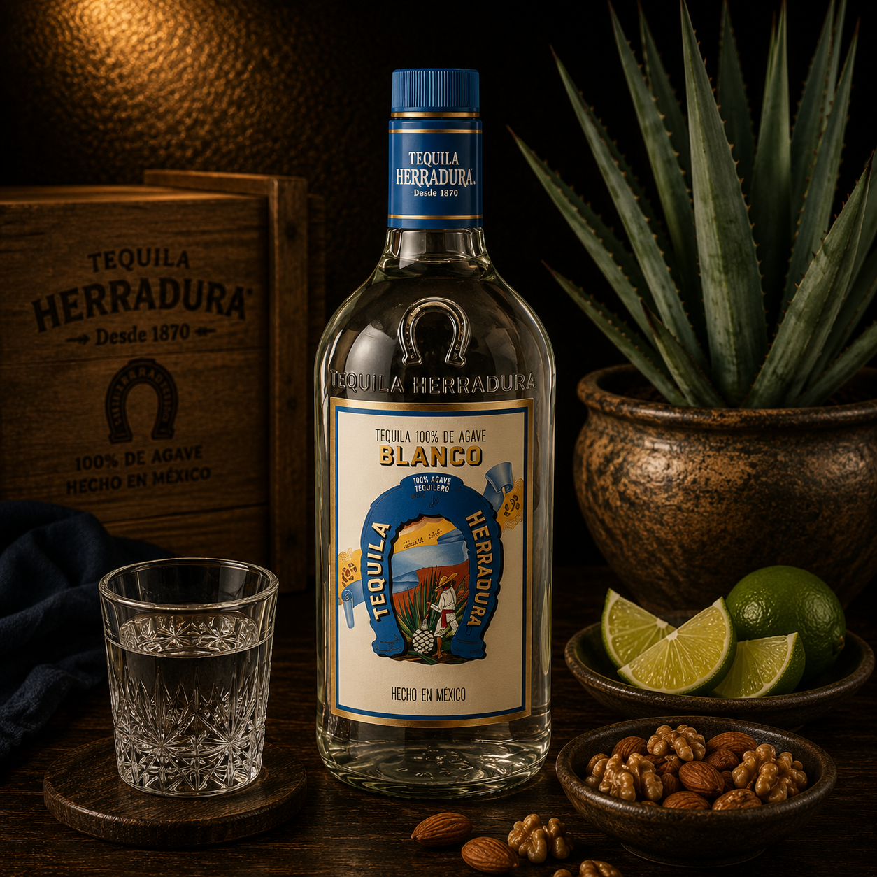 TEQUILA HERRADURA BLANCO 950 ML