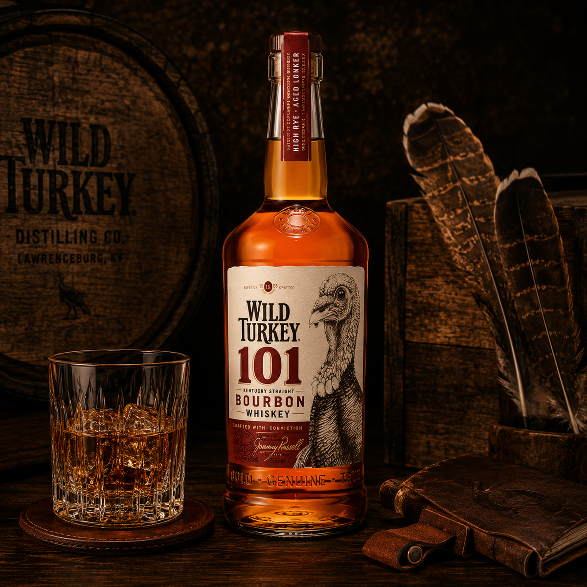 WHISKEY WILD TURKEY BOURBON 101 750 ML