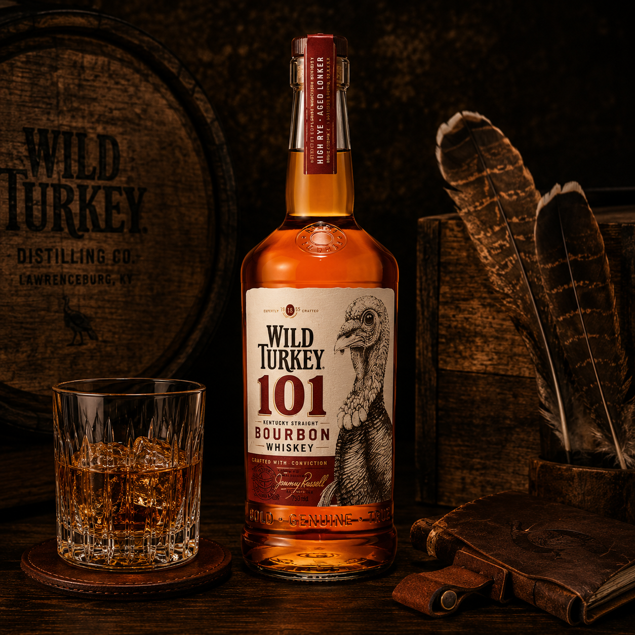 WHISKEY WILD TURKEY BOURBON 101 750 ML
