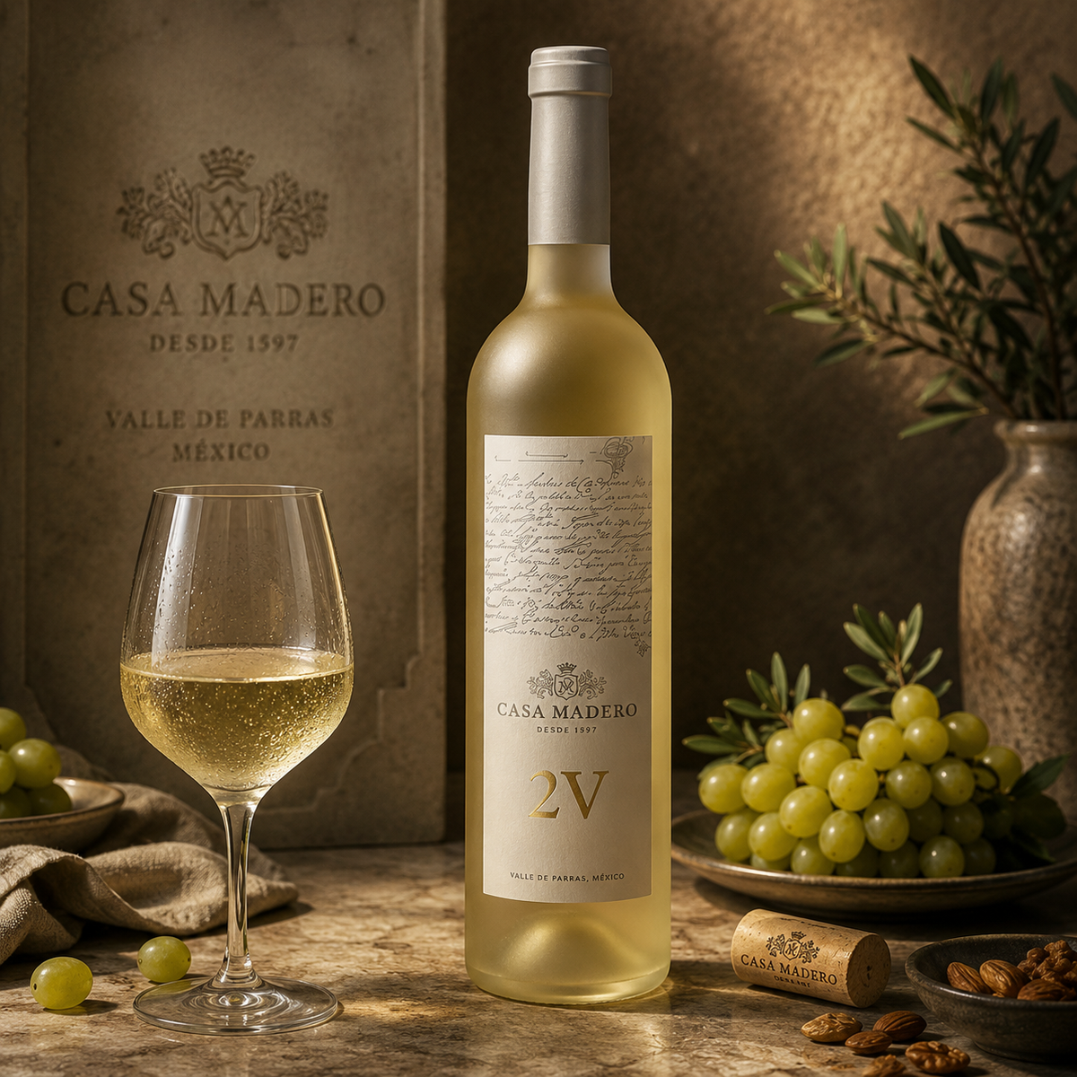 VINO BLANCO CASA MADERO 2V 750 ML