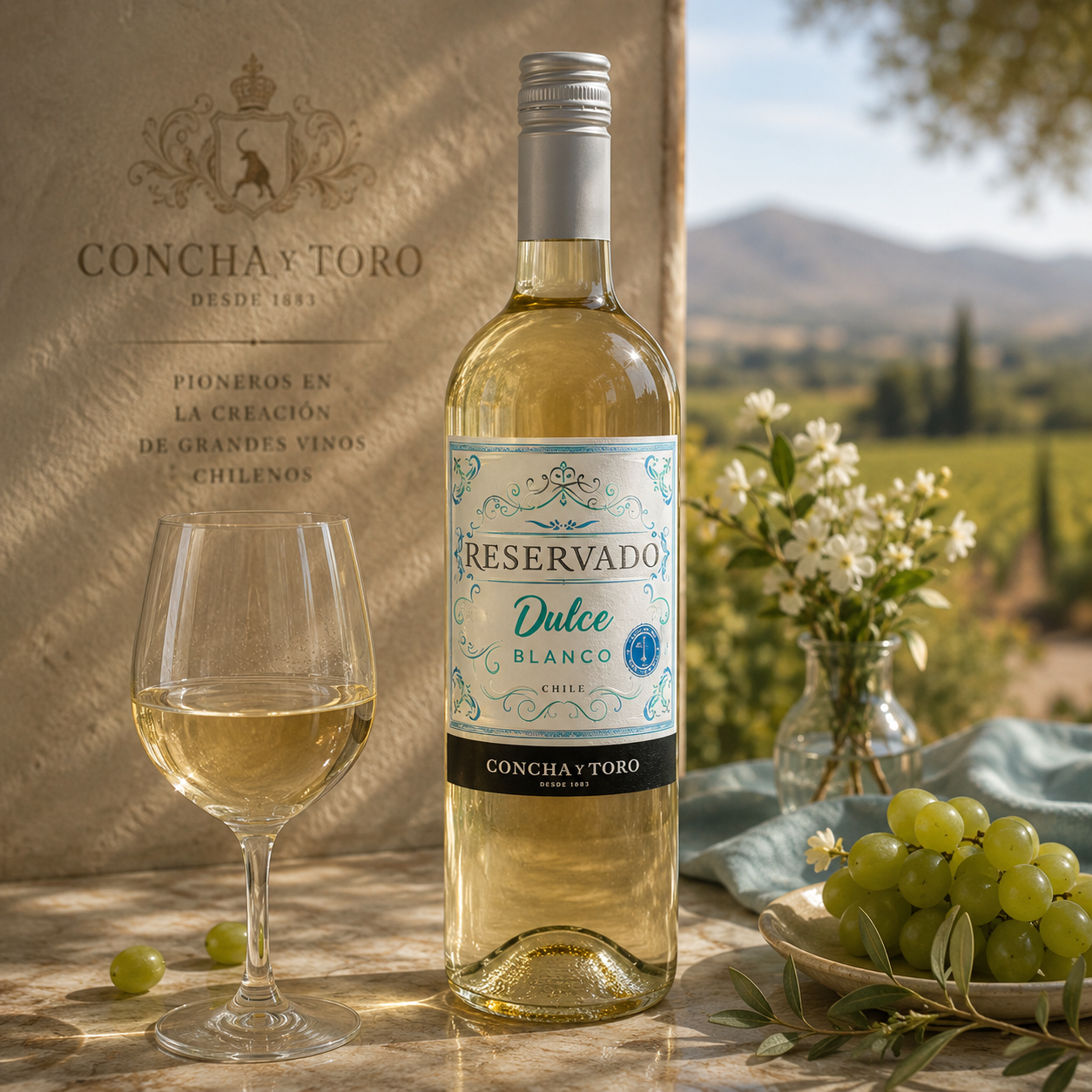 VINO BLANCO DULCE  CONCHA Y TORO 750 ML
