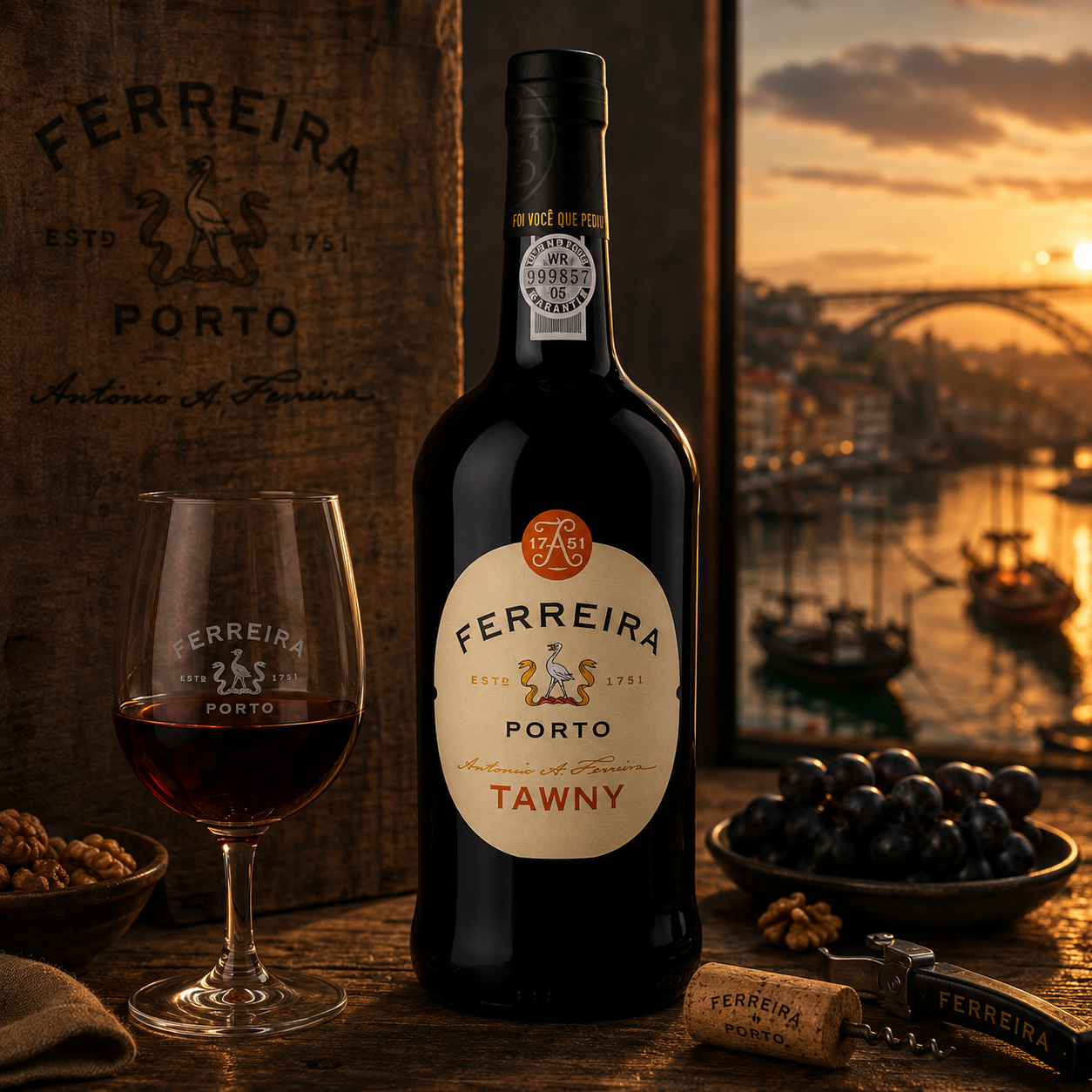 VINO TINTO OPORTO FERREIRA TAWNY 750 ML