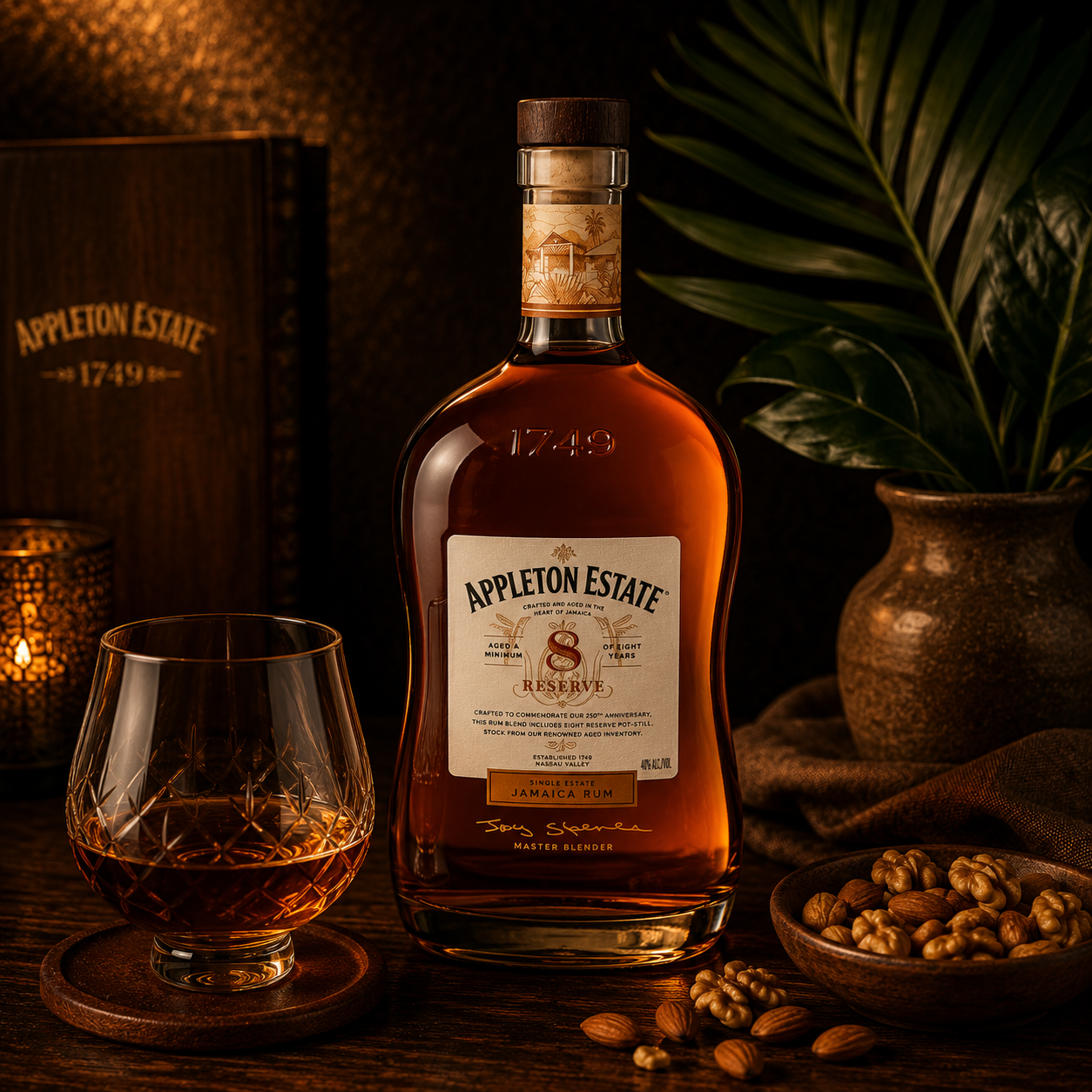 RON APPLETON ESTATE 8 AÑOS RESERVE 750 ML