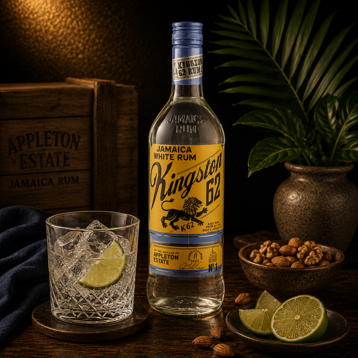 RON APPLETON WHITE KINGSTON 62 750 ML