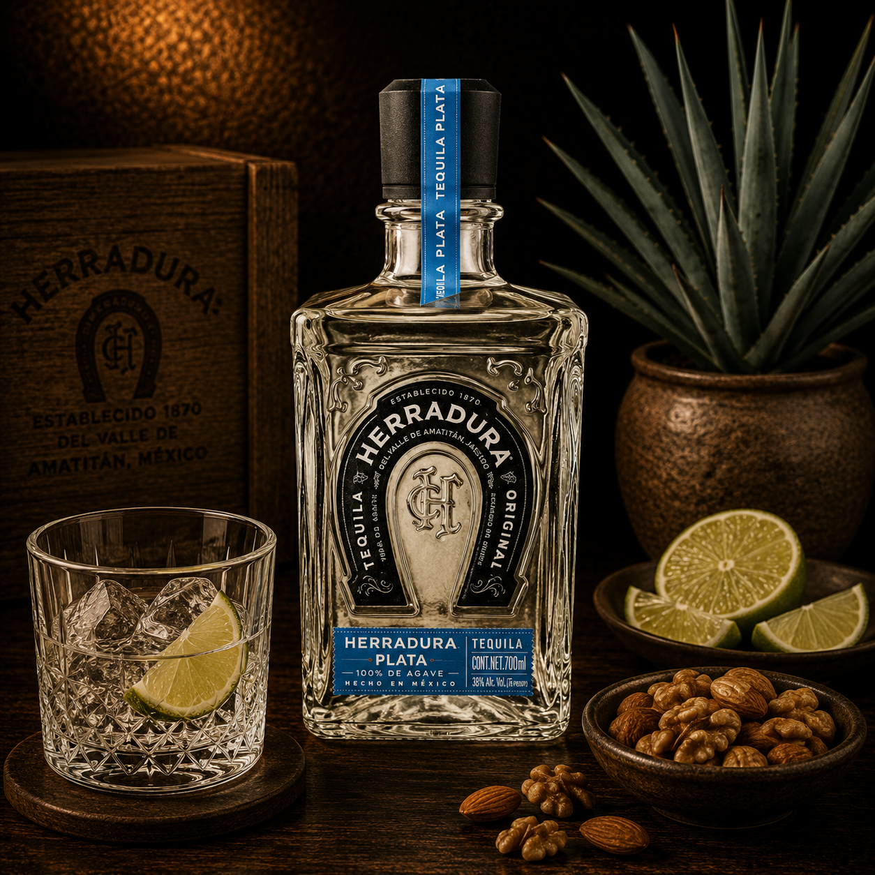 TEQUILA HERRADURA BLANCO 700 ML